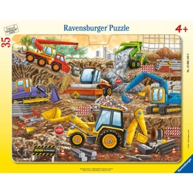 Puzzle tip rama utilaje la munca 35 piese
